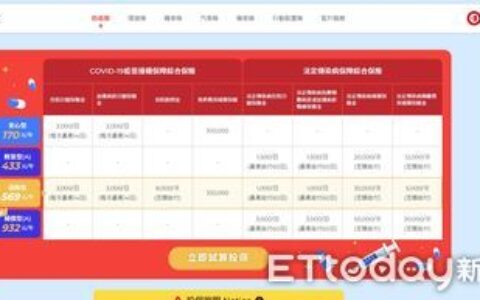 和泰「防疫保單」跟進富邦！　投保後第5天才生效